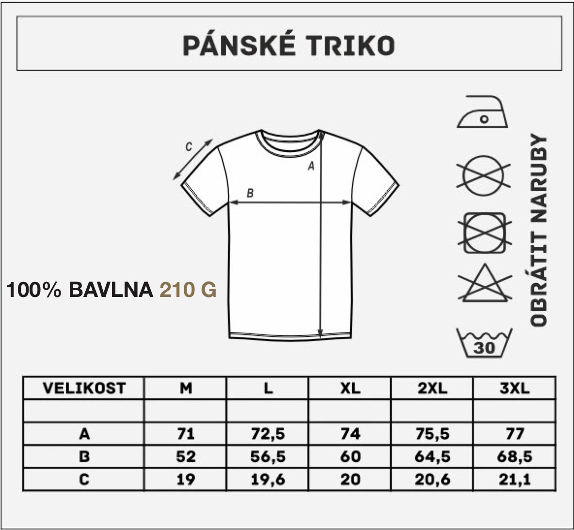 PÁNSKÉ TRIKO TABULKA_upraveno